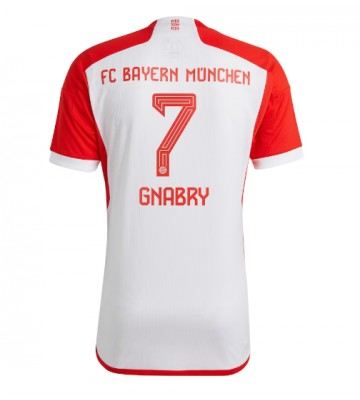 Bayern Munich Serge Gnabry #7 Replica Home Stadium Shirt 2023-24 Short Sleeve